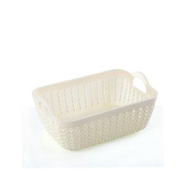 China Small plastic basket stored for sale