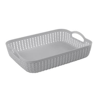 China Large plastic basket stored for sale