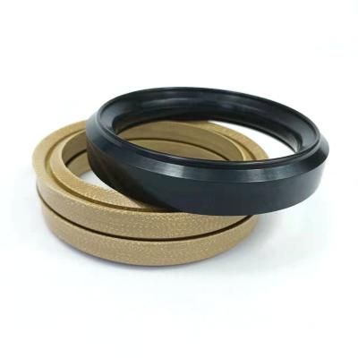 China Fluorine Aramid Rubber Fabric Fracture Shale Ultra High Pressure Automotive Truck Seals Cylinder High Pressure Seal for sale