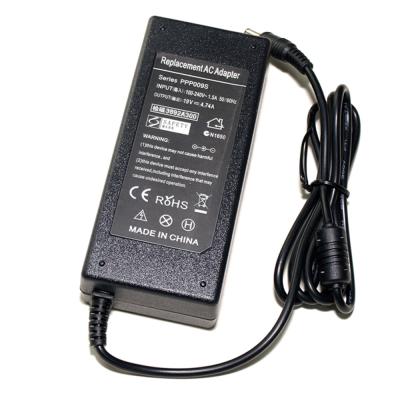 China LAPTOP For Toshiba Laptop DC Adapter 19V 4.74A 5.5*2.5mm Power 90W Adapter Laptop Charger for sale