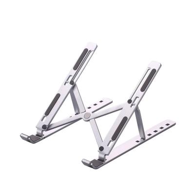 China 13 inch~17 inch Aluminum Alloy Adjustable Folding Laptop Stand N3 Notebook Heatsink Base for sale