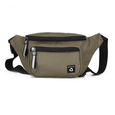 China Wholesale Polyester Fabric Mountaineering Fabric Waist Bag Cheap Waterproof Waist Bag Waterproof Waist Pack for sale