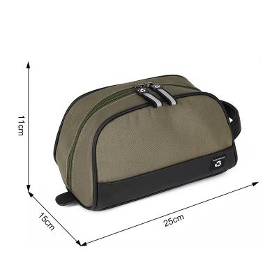 China Waterproof Cloth Large Capacity And High Quality Mens Washing Bag Fabric Waterproof Wash Bag for sale