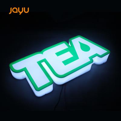 China Frontlit cheap price durable material outdoor waterproof luminous acrylic 3d letter for store front sign for sale