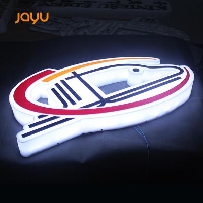 China Frontlit Customizable Outdoor Waterproof 3D LED Light Box Shop Advertising Light Box Acrylic Signage for sale