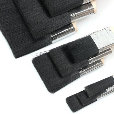 China High Quality Multipurpose Wool Material Paint Brush Wooden Handle for sale