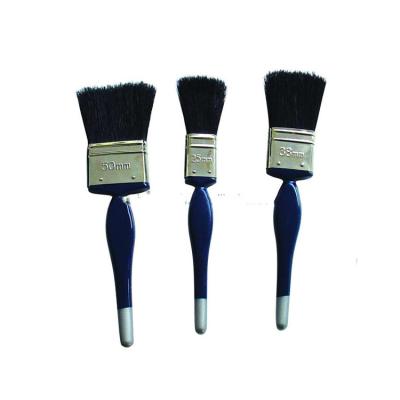 China Polyester/nylon Trim Wood Handle Paint Good Quality Wall Brush Used For Artistic Painting for sale