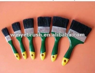 China Black Bristle plastic handle with paintting handle good quality Manufacturer Painting Tool Set zu verkaufen