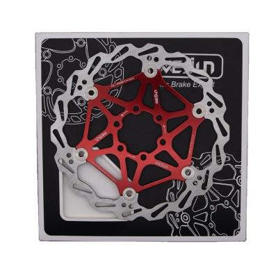 China Factory 160mm/180mm/203mm MTB Brake Rotor Bicycle Disc MTB Two Way Braking Float Rotor With Bolts for sale