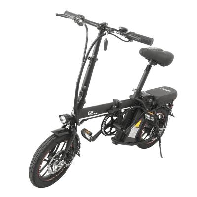 China Cheap 48V250W 14 Inch High Quality Folding E-bike Bicycle Made in Chinese Factory 48V 250W Adult Electric Folding Bike for sale