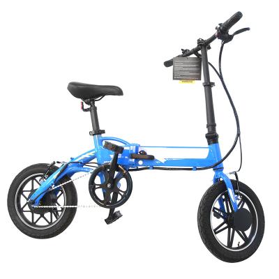 China High Quality 48V250W 250W 12.8AH Electric Bicycle Lithium Battery Folding Ebike For Adults 14INCH Electric Folding Bike for sale