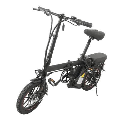 China 48V 750W 14 inch adult commuter travel ebike folding bafang electric motor 750w electric folding bike 48V12.8Ah lithium battery for sale