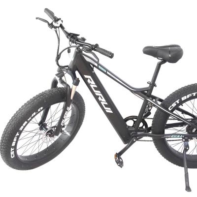 China 36V500W Electric Bike 500W 13AH 26 Inch Fat Tire Range Moped Electric Mountain Bike Electric Bike With Lithium Battery Adult Ebike for sale