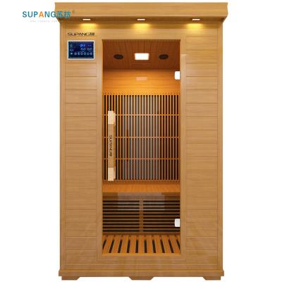 China Computer Control Panel China Factory Hot Sale 2000W Luxury Far Infrared Sauna Room for sale