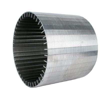 China Steel Strainers Standard Perforated Base Pipes For Sale 304 Stainless Steel Tube Water Well Casing Pipe for sale