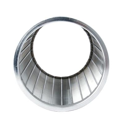 China V Filter Stainless Steel Water Well Wrapped Johnson Filter Tube Strainer Wedge Wire Screen Tube for sale