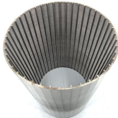 China energy & 304 Stainless Steel Mining Strainer Wedge Wire Strainer For Water Well Drilling for sale