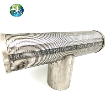 China energy & Stainless Steel Fine Ladder Basket Wedge Wire Mining Pipe for sale