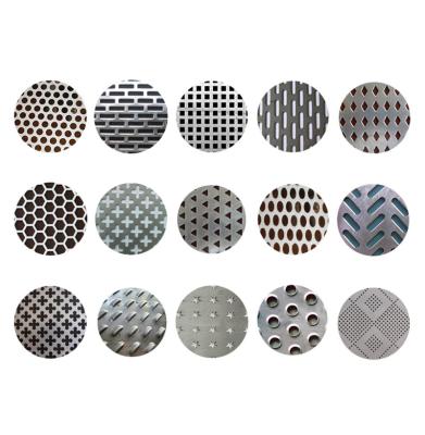 China ISO Certification 304 Perforated 316 Stainless Steel Round Hole Perforated Mesh Metal Sheet for sale