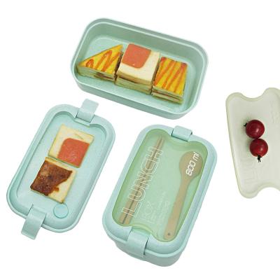 China Freshness Preservation Wholesale Food Grade Rectangle Lunch Box Container Custom Bento Lunch Box Kids for sale