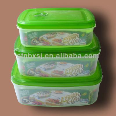 China Microwavable vacuum box/food container/storage box/fresh crisper for sale