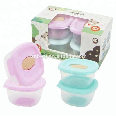 China P.P. 4Pcs Baby Box Food Container Set for sale