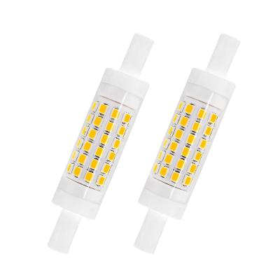 China Factory J78 r7s residential dimmable led drop shipping 5W 78mm 220-240V15x78mm 3000k 4000k 6000k Ra>80 pf>0.9 for sale