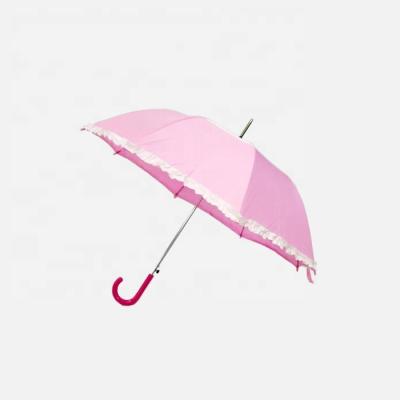 China Modern Automatic Straight Edge Lady Soft Flower Umbrella Advertising Gifts Umbrella for sale