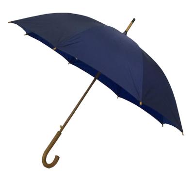 China Morden Double Layer Luxury Automatic Canopy Wooden Umbrella With Customized Logo for sale