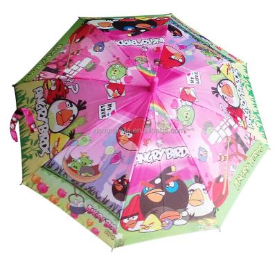 China Modern Safety Runner Child Umbrella With Full Print for sale