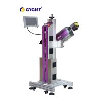China botella industrial del ANIMAL DOMÉSTICO del CO2 de las impresoras de chorro de tinta 30W que marca al codificador industrial del chorro de tinta en venta
