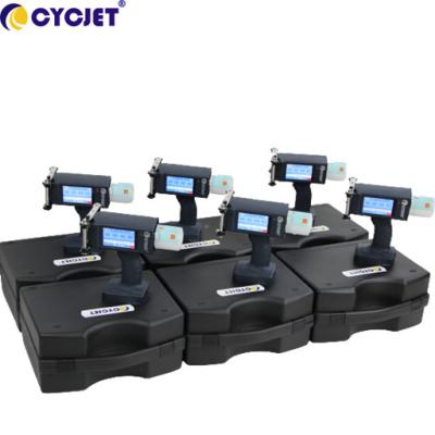 China Dod Large Character Handheld Inkjet Printer 400DPI Solvent-Based For Date Lot Number Code for sale