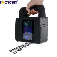 China Grote handdrukker met inkjet 6000mAh pistool karton houten kunststof Te koop