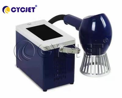 China 30W Fiber Laser Coding And Marking Machine CYCJET Portable Handheld Laser Marker for sale