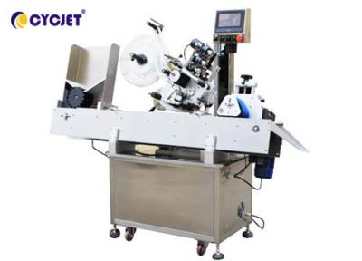 China Automatic Mechanical Sticker Labeling Machine Horizontal Round Bottle Labeling Machine for sale