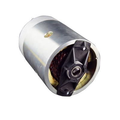 China 12V DC Motor 2KW High Power Brush Dripproof Motor With Pump O.D 114mm For Dump Truck for sale