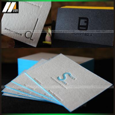 China Advertising professional production cotton paper name card, personal name card for sale