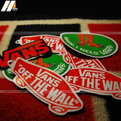 China Customized Cheap Full Color Adhesive Decorative Sticker Stickers Free Shipping for sale