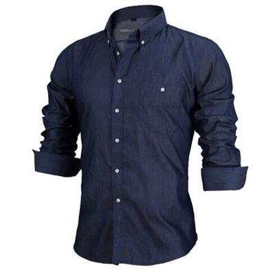 China Anti-pilling Anti-pilling 2020 Newest Design Cotton Men's 100% Sleeve Casual Shirts Long Sleeve Custom Formal Office Full Sleeve Camisa Blusa Masculina Kleding for sale