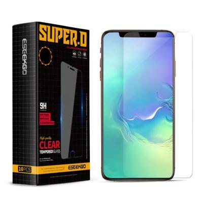 China Eseekgo High Quality Anti-fingerprint Tempered Glass For iPhone 11 12 Max 13 Pro 9H Tempered Glass Screen Protector For iPhone X XR XS Max for sale