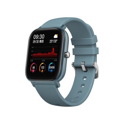 China 2020 Touch Screen Waterproof IP67 Sport 1.4 Inch Fitness Tracker Heart Rate Sleep Monitor Smart Watch P8 for sale