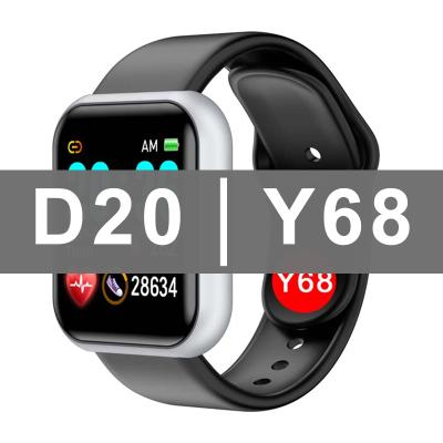 China Hot Selling smart watch y68 d20 bracelet y68 reloj touch screen health smart smart fitness tracker smartwatch for sale