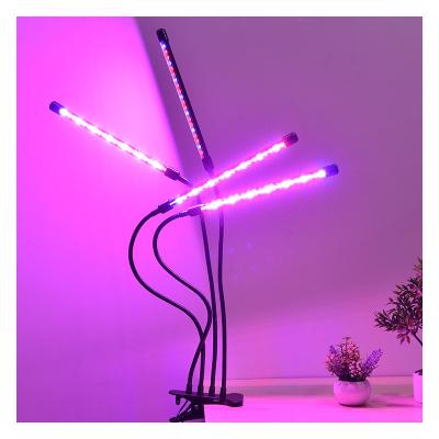 China Seed Starting Seed Starting Success Adjustable Indoor High Intensity Cheap LED Grow Light Strip Red LED Grow Light RGB Full Spectrum Clip LED Grow Light for sale