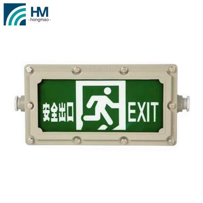 China Emergency Lighting IP65 Non-maintained Durable Explosion Proof LED Exit Sign for sale