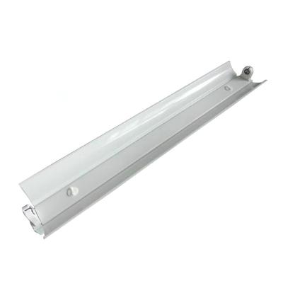 China Modern Single T8 4ft Led Tube Light Fixture With Spare Ballast for sale