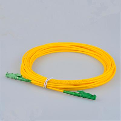 China E2000 APC Patchcord SX SM LSZH, 2/3mm 3m Single Mode Simplex Patch Cable for sale