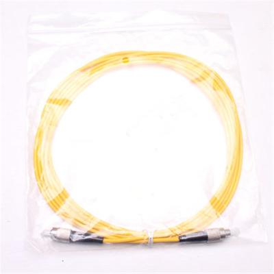 China FC FC Fiber Optic Cable Simplex Singlemode 3M Optical Fiber Patch Cord PVC Jumper for sale