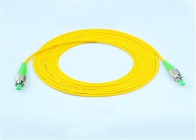 China FC APC - FC APC Fiber Optic Patch Cable 1.5M Single Mode Patch Cord for sale