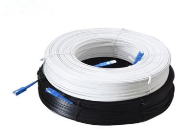 China FTTH Fiber Optic Drop Patch Cable Jumper Patch Cord 200M SC Single Mode 1 Core for sale