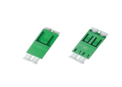 China Single Mode Duplex Fiber Optic Cable Adapters LC / APC Fiber Connector Coupler for sale